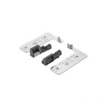 Ajuste de profundidad Actro 5D plástico gris Hettich