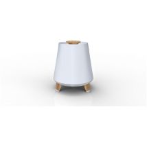 Akai Akbt80 Altoparlante Portatile E Per Feste Altoparlante Portatile Mono Bianco, Legno 10 W