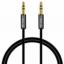 Cable audio jack (3,5 mm) Akashi altj 35 b 1 m negro
