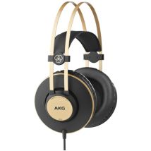 Akg K92 Cuffie Cablato A Padiglione Musica Nero Oro