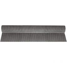 Alfa Dyser - Akhuo Moustiquaire en aluminium gris maille 0,8 x 30 m