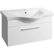 Aqualine - akira Vanity Unité 74,5x42x34cm, blanc