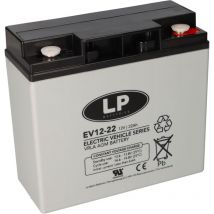 Akku kompatibel 6-DZM-20 6DZM-18 6-DZM 12V - 22Ah Blei Akku zyklenfest