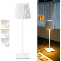 Kabellose Led Tischlampe 5.200mah Akku Touch Dimmbar Weiß, 1er