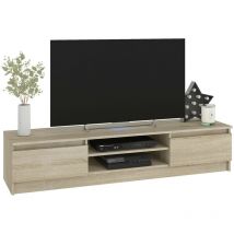 Akord - Mobile tv Sonoma Quercia 240 cm 4 ante 240x40x140 cm