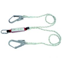 AK351 Sicherheitsgurtseile, 2 Haken, Karabiner, 2 m, EN355 - Akrobat
