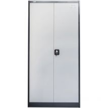 Jet-line - Aktenschrank Omsk dunkelgrau-weiss