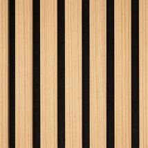 Wallart - Aku Acoustic Wall Panels Natural Oak 4 pcs