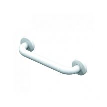 Akw Haltegriff rechts Edelstahl pulverbeschichtet Weiß - 600 mm - 01242WH