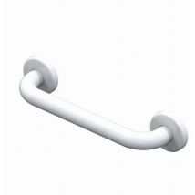 Self Confort - Barra de acero inoxidable 450 mm akw con recubrimiento epoxi blanco - 01241WH-LS