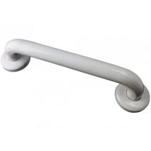 Akw Epoxy Coated Stainless Steel Grab Rail 300mm Length - White