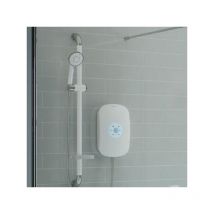 AKW - SmartCare Plus White Electric Shower Silver/White Kit 10.5kW