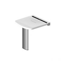 AKW - Onyx Fold up Shower Seat - White