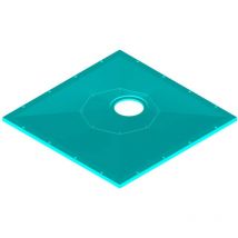 Tuff Form8 Square Wet Room Floor Former with Rotatable Drain Outlet 900mm x 900mm - AKW