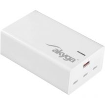 AK-CH-25 Chargeur usb 140 w Courant de sortie (max.) 5 a usb-a, usb-c Nbr. de sorties: 4 x Y619433 - Akyga