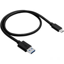 Akyga Câble USB USB-A mâle, USB-C mâle 1.00 m noir AK-USB-15