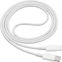 Akyga - Cavo usb Spina usb-c , Connettore Apple Lightning 1.00 m Bianco AK-USB-35
