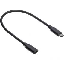 Akyga - Cavo usb Spina usb-c , Presa usb-c 0.30 m Nero AK-USB-32