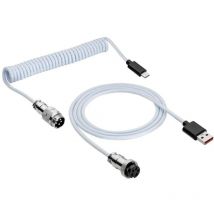 Cavo usb usb 2.0 Spina usb-c , Spina usb-a 3.00 m Bianco AK-USB-48 - Akyga