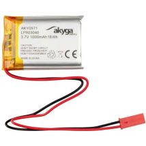 LP803040 Akkupack x Spezial-Akku LiPo 3.7 v 1000 mAh - Akyga