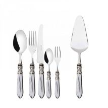 Aladdin Silver Antique Iron, Posate Set 31 Pz, Box Gallery, Casa