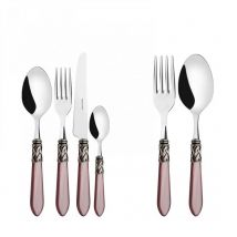 Aladdin Silver Antique Iron, Posate Set 50 Stück, Box Gallery,