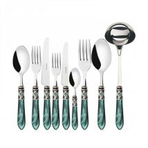Aladdin Silver Antique Iron, Posate Set 75 Stück, Box Gallery,