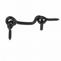 Gancho de acero prepintado, Al.35 x L.120 x P.20 mm afbat