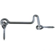 Gancho de acero prepintado, Al.35 x L.80 x P.20 mm AFBAT