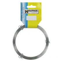 Alambre galvanizado (rollo 500 gramos / 100 metros) no 3/0,8 mm.