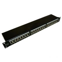 Alan - tec PK006 Patchpanel stp Cat.5e 24 Ports lsa 1HE 19'
