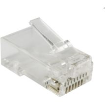 RJ45 Stecker Kategorie 5e – 100 Stück – Mehrfarbig – 4 x 20 x 12 cm