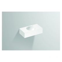Alape - Lavabo WT.IC600H, rectangular w: 600mm h: 160mm d: 325mm,