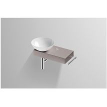Alape - Piccolo Novo Waschplatz, b/h/t 555/400/320, Schalenbecken