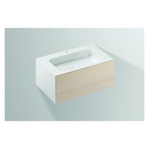 Alape - WP.Folio1 Waschplatz, 804x350x500mm, Waschtischunterschrank