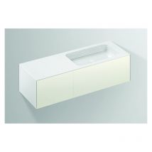 Alape - WP.Folio10 Waschplatz, 1254x350x450mm,