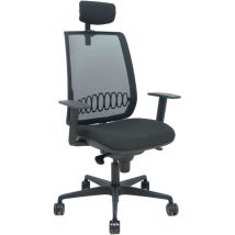 Piqueras Y Crespo - Alares synchro chair black mesh bali black bracciolo regolabile poggiatesta regolabile poggiatesta regolabile