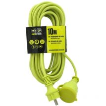 ALARGO 10 METROS IP44 VERDE PROXT - PRO XT - Alargo 10m con 1 toma Schuko