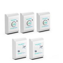 Squiddy - Alarme connectée 3 en 1 Pack Mobil-Home 2 Ch