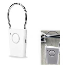 Alarme de porte et fenêtre, Capteur de porte / fenêtre, 120dB Touch Sensor Poignée de porte Alarme Anti-vol Vibration Fenêtre Alerte Contre Le