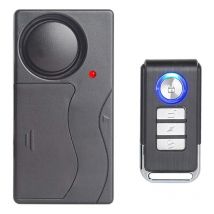 Alarme de vibration sans fil - Antivol pour vélos, motos, voitures, portes, fenêtres - 110db