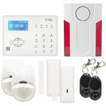 Kit Alarme maison RTC 06 avec sirène flash