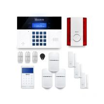 Tike Sécurité - Alarme maison sans fil DNBi21 Compatible Box internet