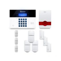 Tike Sécurité - Alarme maison sans fil DNBi16 Compatible Box internet et gsm