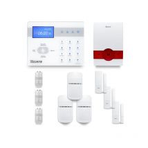 Tike Sécurité - Alarme maison sans fil ICE-Bi16 Compatible Box internet et gsm