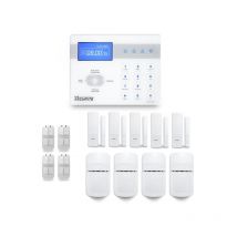 Tike Sécurité - Alarme maison sans fil ICE-Bi18 Compatible Box internet et gsm