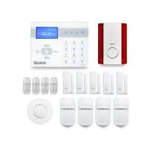 Tike Sécurité - Alarme maison sans fil ICE-Bi26 Compatible Box internet et gsm