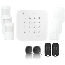 Lifebox - Alarme maison wifi et gsm 4g sans fil connectée casa- kit 3
