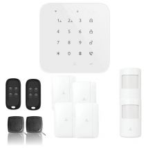 Lifebox - Alarme maison wifi et gsm 4g sans fil connectée casa- kit 5