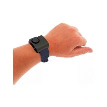 Ultra Secure - Alarme personnelle de défense 130 dB pour footing - Noire / bracelet bleu